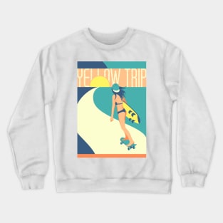 Yellow Trip Crewneck Sweatshirt